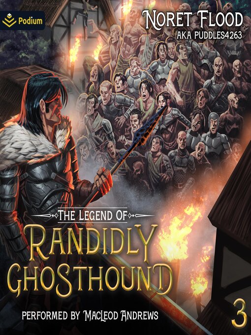 Cover image for The Legend of Randidly Ghosthound, Book 3